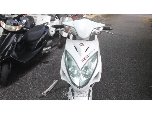 キムコ レーシング125 Fi・白・125cc・DECADE・疑義車(メーター改竄の