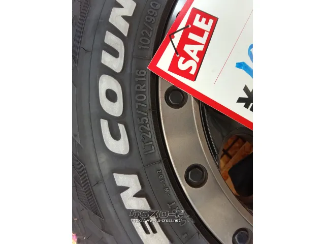ホイール・タイヤ 16インチ LT225/70R16 トーヨーオープンカントリー セット CH-R