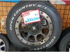 ホイール・タイヤ 16インチ LT225/70R16 トーヨーオープンカントリー セット CH-R