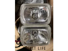 電装系 角目 汎用ヘッドライト 左右セット
