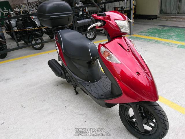 スズキ アドレスV125 G・ワインレッド・125cc・aiwa L.T.D・15,300km 