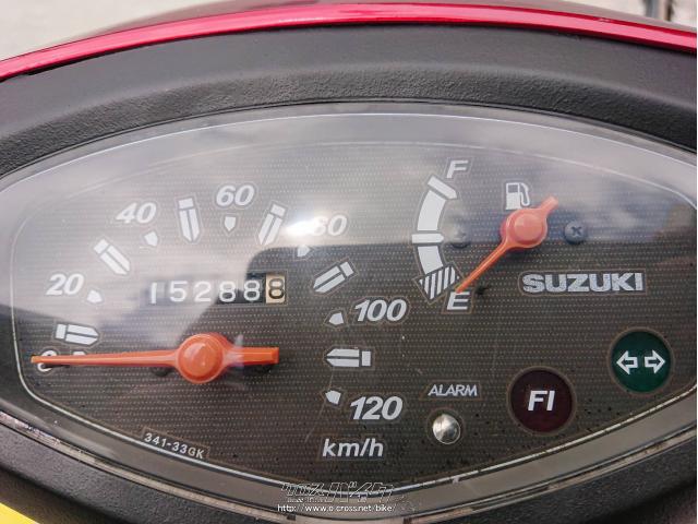 スズキ アドレスV125 G・ワインレッド・125cc・aiwa L.T.D・15,300km