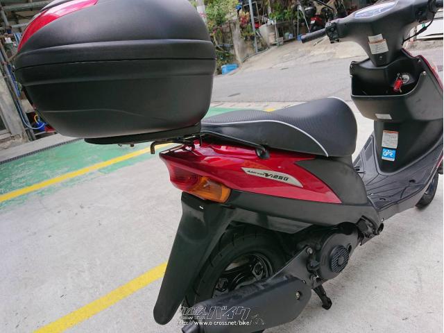 スズキ アドレスV125 G・ワインレッド・125cc・aiwa L.T.D・15,300km