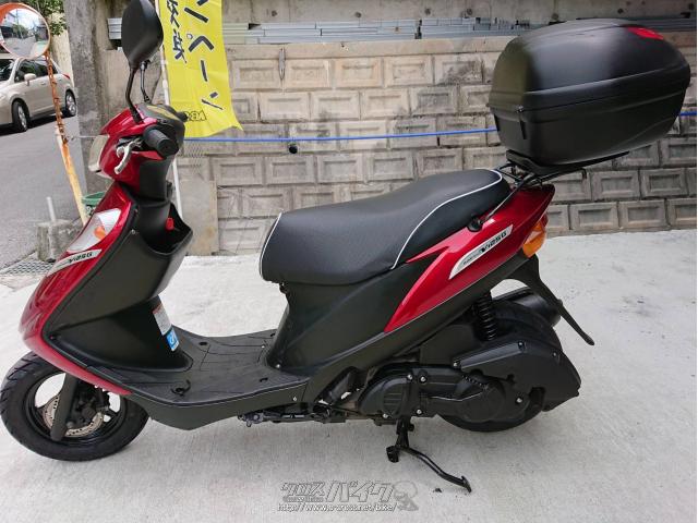 スズキ アドレスV125 G・ワインレッド・125cc・aiwa L.T.D・15,300km