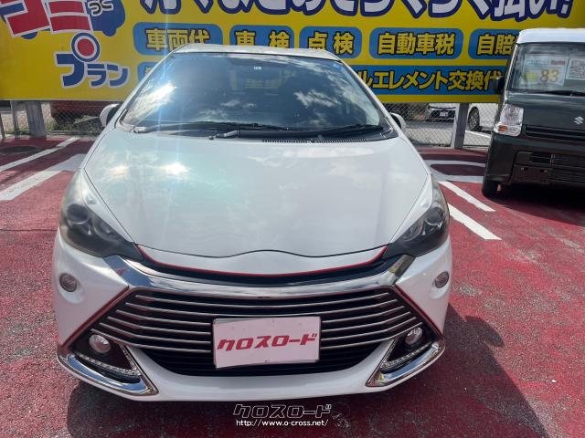 トヨタ アクア 2WD G G's・2015(H27)年式・パールホワイト・1500cc・F