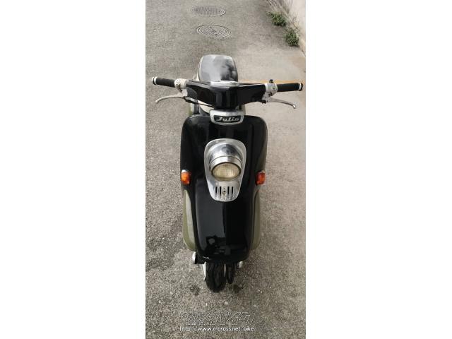 ホンダ ジュリオ 50・黒./緑・50cc・ストリートエッジ・4,772km・保証