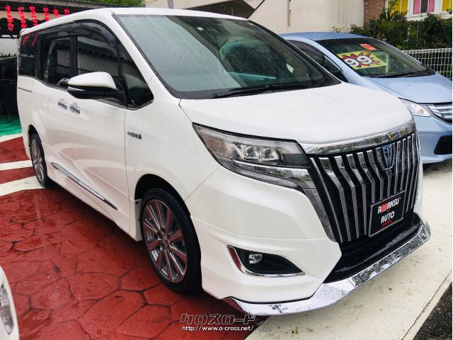 トヨタ エスクァイア HYBRID Gi /現行型フルモデリスタ/9インチナビ+