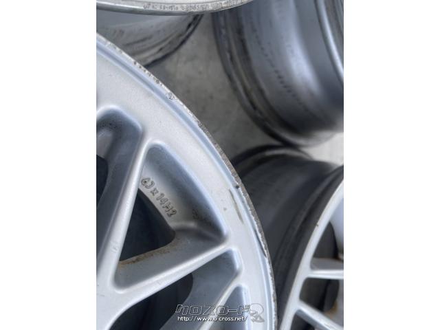 BBSRG14インチpcd100 鍛造 オプション】BBS RG714H スバル 純正OP 17in 7.5J +48