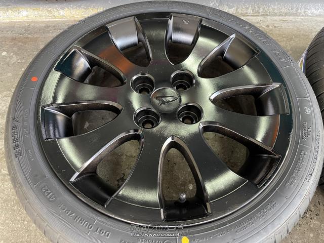 ホイール・タイヤ・15インチ中古ダイハツ純正アルミ4本Set新品タイヤk1 