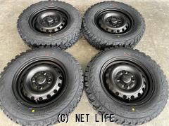 ホイール・タイヤ・12インチ中古ダイハツ純正スチール4本SETヨコハマM