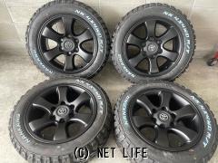 ホイール・タイヤ・17インチ中古120プラド純正アルミ4本Setリペイント