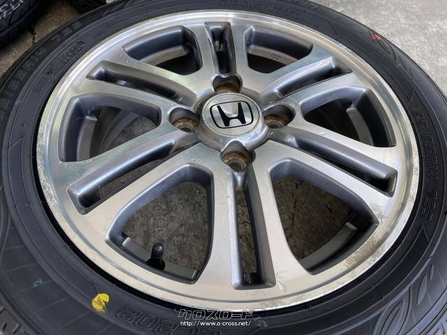 ホイール・タイヤ・14インチ中古ホンダNBOX純正アルミ4本Set新品タイヤ