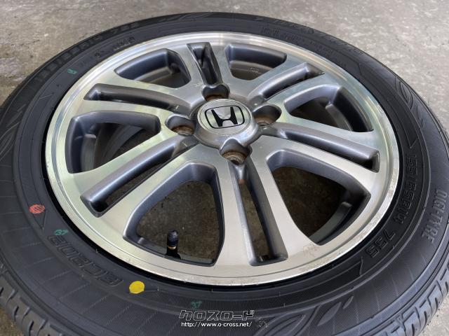 ホイール・タイヤ・14インチ中古ホンダNBOX純正アルミ4本Set新品タイヤ