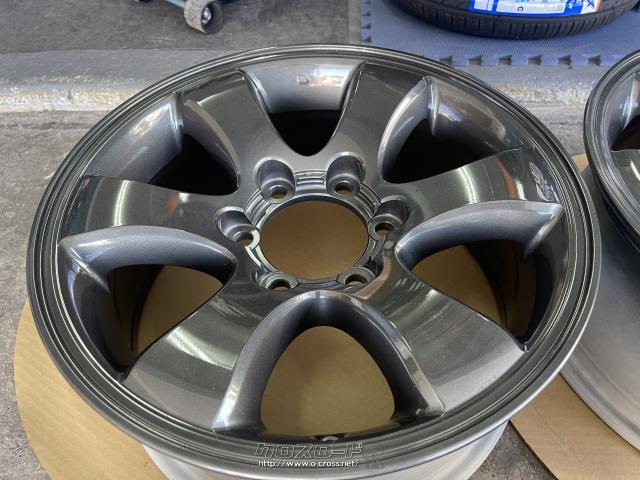 ホイール・17インチ中古120プラド純正アルミ4本Setリペイント済