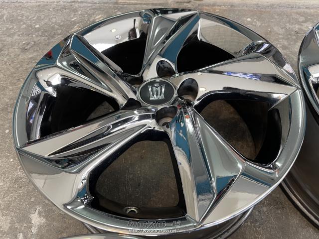 クラウン220系 18インチ タイヤホイール4本セット トヨタ - 新品トヨタ220系 クラウン 純正18インチ ホイール☆225