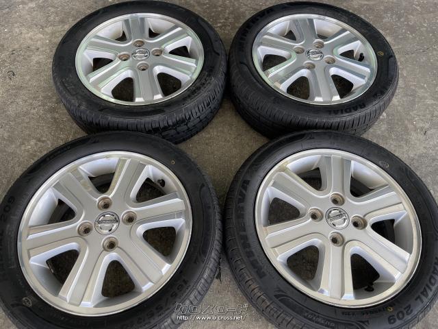 ホイール・タイヤ・14インチ中古日産クリッパー純正アルミ4本Set k3 