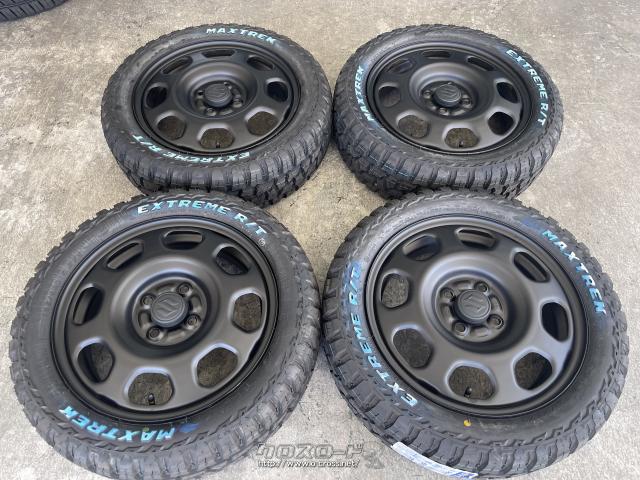 ホイール・タイヤ・15インチ中古スズキハスラー純正スチールM/T