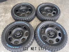ホイール・タイヤ・15インチ中古スズキハスラー純正スチールM/T