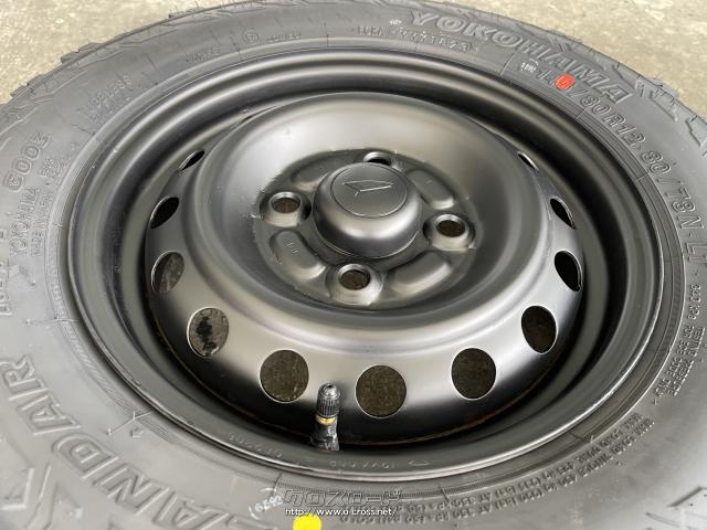 ホイール・タイヤ・12インチ中古ダイハツハイゼット純正スチール4本Set 