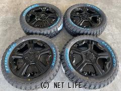 ホイール・タイヤ 15インチ中古スズキハスラー純正アルミ4本Set【ブラック塗装】k5