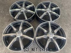ホイール 14インチ中古ブラポリスポークホイール4本Set k6