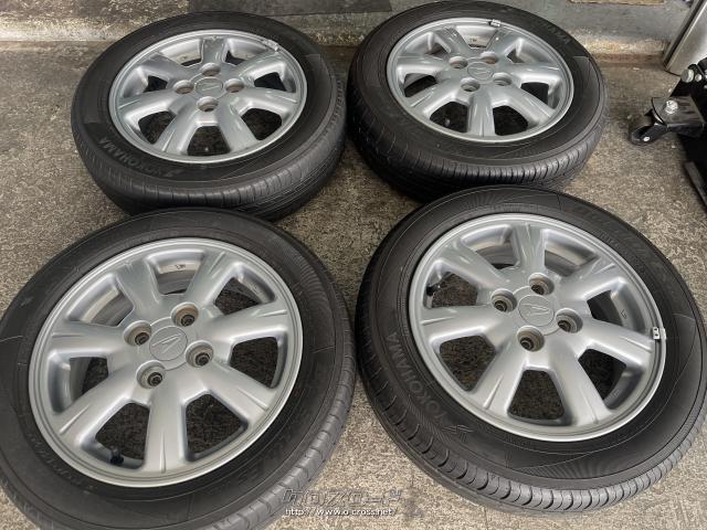 ホイール・タイヤ・14インチ中古ダイハツ純正アルミ4本Set中古タイヤ5 