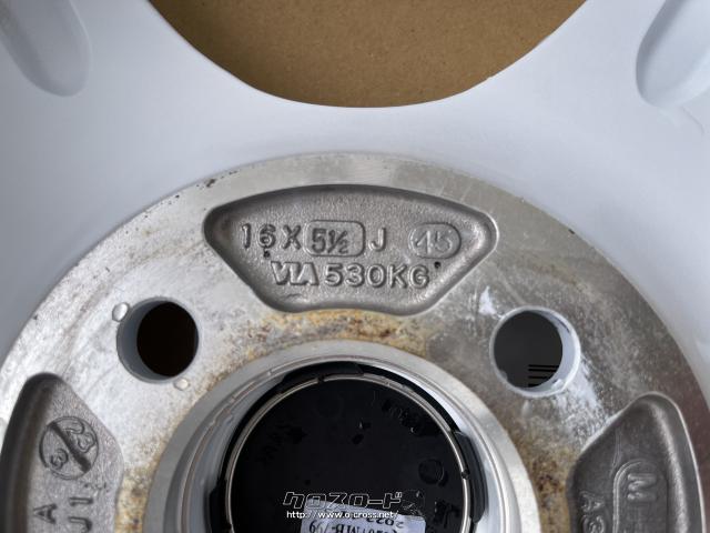 e様ホワイト36 ホイール・16インチ中古エンケイPF05ホワイト4本Set k3・ご成約