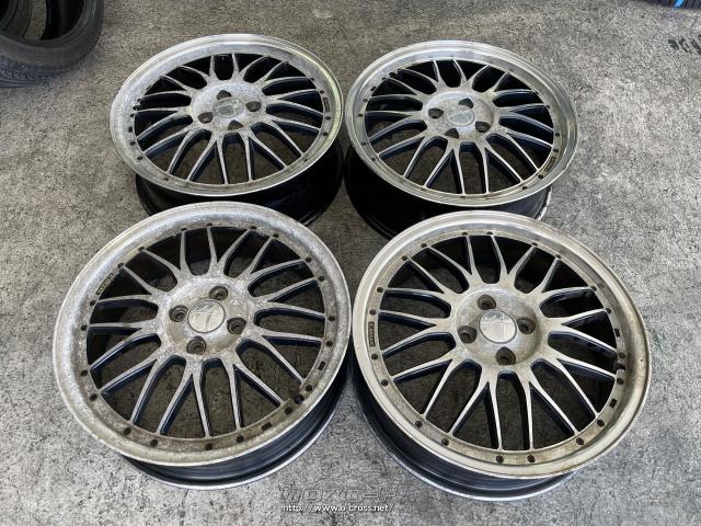 ホイール・17インチ中古希少K-BREAKメッシュアルミ4本Set k100