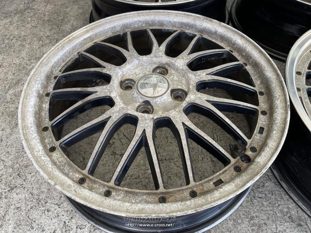 ホイール・17インチ中古希少K-BREAKメッシュアルミ4本Set k100・ご成約