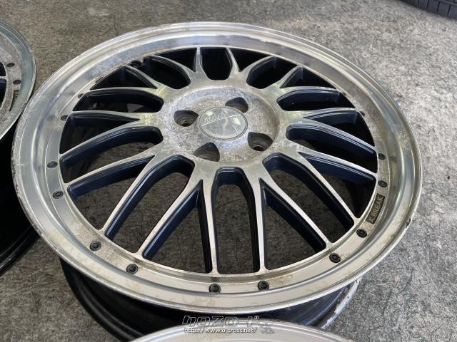 ホイール・17インチ中古希少K-BREAKメッシュアルミ4本Set k100