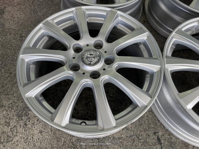 ホイール・16インチ中古wedsジョーカーシルバースポークアルミ4本Set 