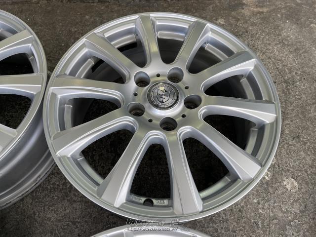 ホイール・16インチ中古wedsジョーカーシルバースポークアルミ4本Set