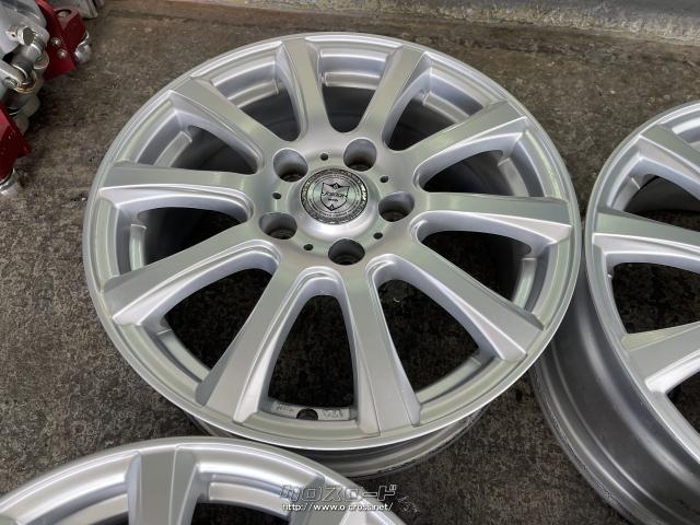 ホイール・16インチ中古wedsジョーカーシルバースポークアルミ4本Set