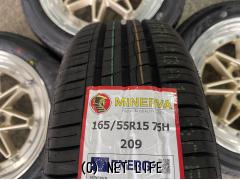 ホイール・タイヤ・15インチ中古Battle racingアルミ4本Set新品タイヤ