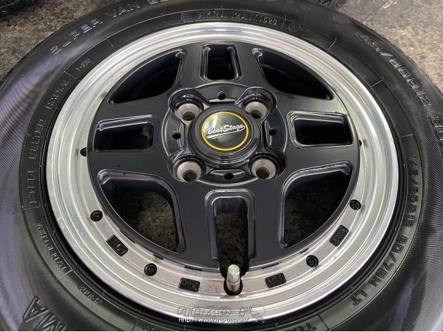 ホイール・タイヤ・12インチ中古ビートステージ4本Set 中古