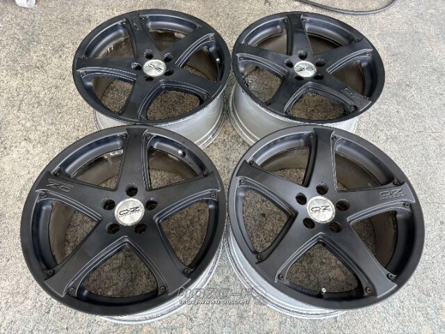 ホイール・18インチ中古OZレーシングキャニオンアルミ4本Setj102・ご  