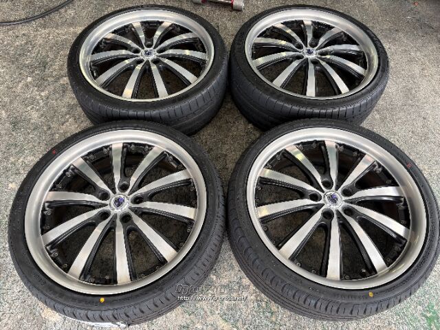 ホイール・タイヤ・19インチ中古シュタイナーアルミ4本Set新品