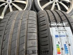 ホイール・タイヤ 19インチ中古シュタイナーアルミ4本Set新品タイヤ2本中古2本J101