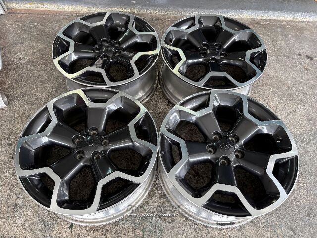 スバル(純正) XV アルミホイール 17インチ 4本セット ホイール・17インチ中古スバルXV純正アルミ4本Set j3・ご成約