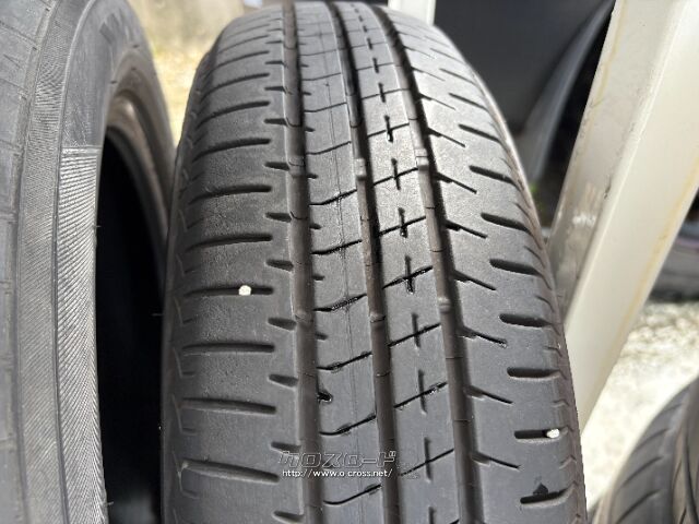タイヤ・14インチ中古ブリヂストン155/65R14 1本×6部取付工賃込みU17 