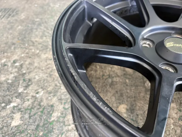 ステルスレーシング15インチ PCD100 4穴 タイヤホイールセット4本　中古 ステルスレーシング15インチ PCD100 4穴 タイヤホイールセット4本 中古