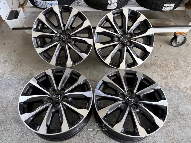 【未使用品】CX-30 純正ホイール 4本セット 18インチ 18×7J マツダ CX-30 純正ホイール 4本セット 高輝度ダーク塗装 18インチ7J+