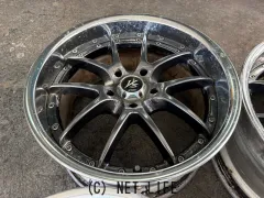 ホイール 17インチ中古WORK　VS　SSアルミ４本Set　ｊ100