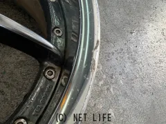 ホイール 17インチ中古WORK　VS　SSアルミ４本Set　ｊ100