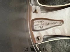 ホイール 17インチ中古トヨタ50プリウス純正アルミ４本Set　J2