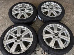 ホイール・タイヤ 15インチ中古MIDユーロスピード4本SET新品タイヤk100