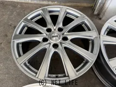 ホイール 17インチ中古DOSシルバースポークアルミ4本Set J102