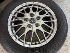 ホイール・タイヤ 16インチ中古BBS製ヴォクシー純正アルミ4本SET中古タイヤ付J4