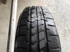 タイヤ 15インチ中古ブリヂストン165/60R15　1本×５部取付工賃込みU9