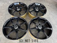 ホイール 17インチ中古リペイント品YOKOHAMA AVS MODEL7 4本Set J
